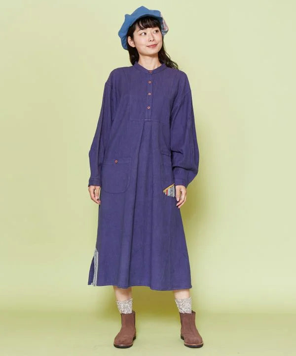 Midi Dresses for winter holidays-Fisherman Midi Dress