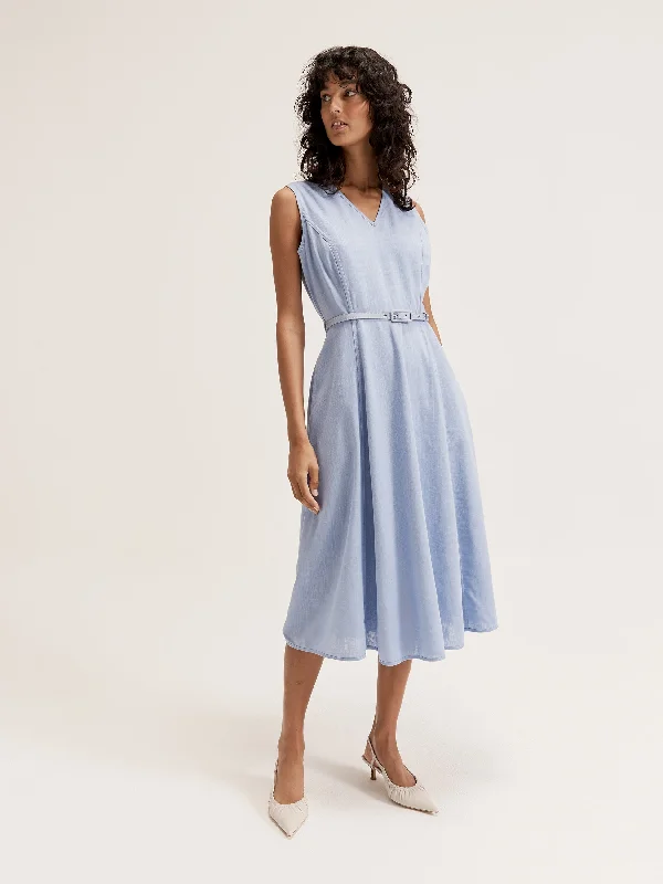 Midi Dresses for spring formal events-High Seas Dress