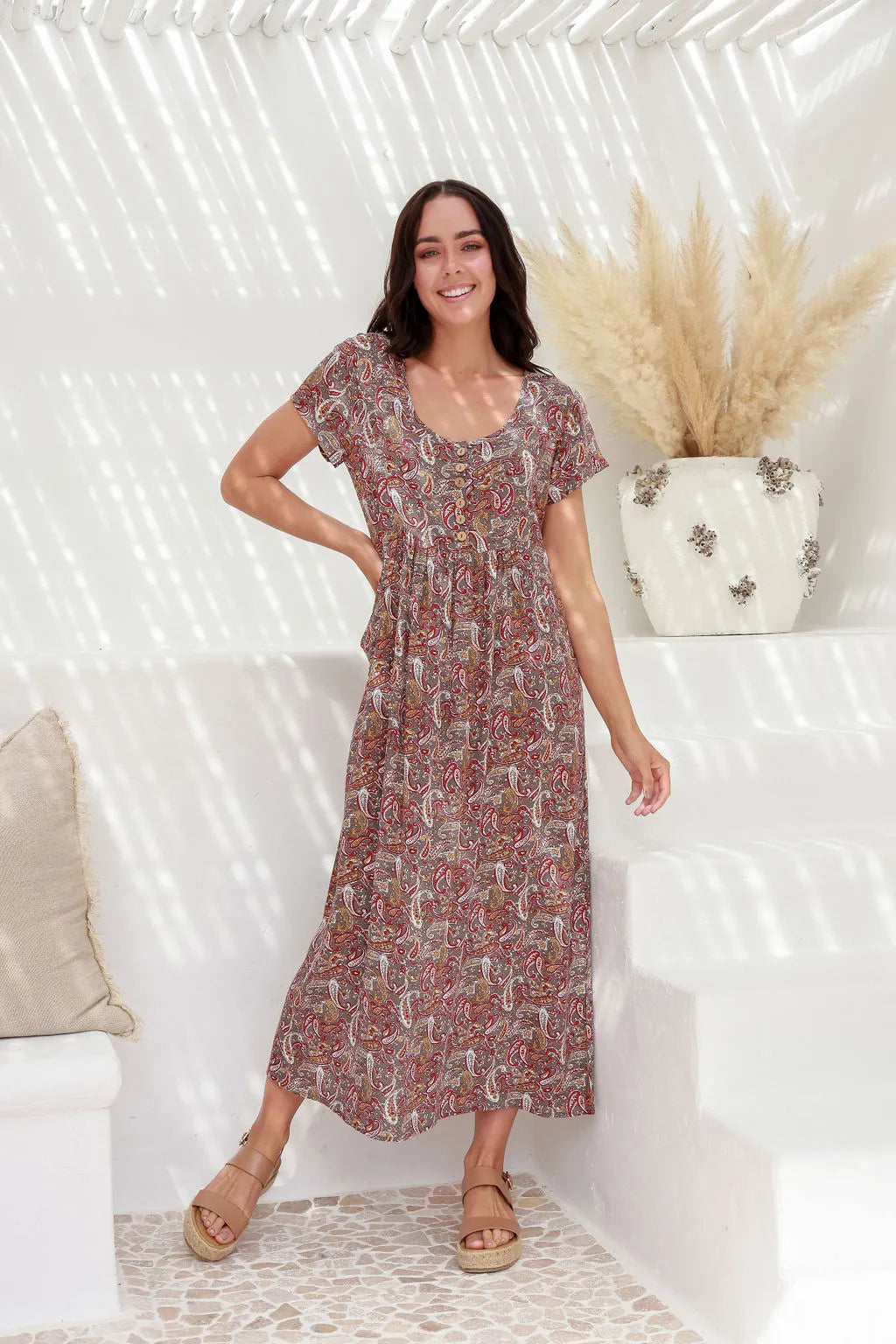 Midi Dresses for formal casual events-Arizona Midi Dress