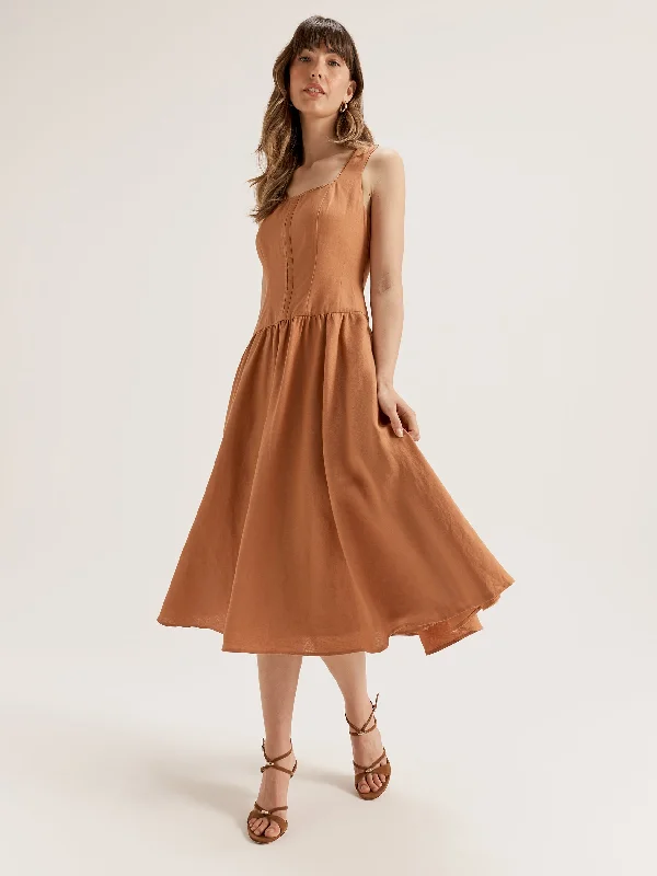 Midi Dresses for romantic dinner events-Coralli Midi Dress