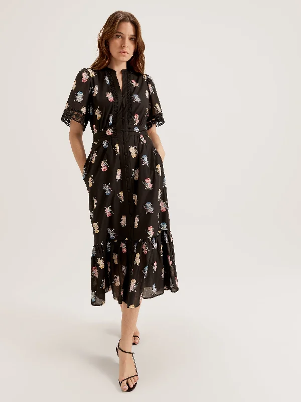 Midi Dresses for fall dinner parties-Catania Midi Dress