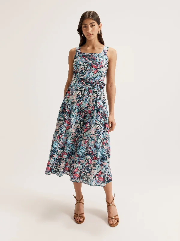 Midi Dresses for summer celebration outfits-Gossamer Dress