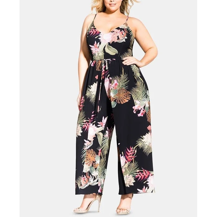 Full-Skirt Pink Satin Long Party Dress-City Chic Women's Zippered Racerback Floral Spaghetti Strap V Neck Cocktail Wide Leg Jumpsuit Black Size 18W