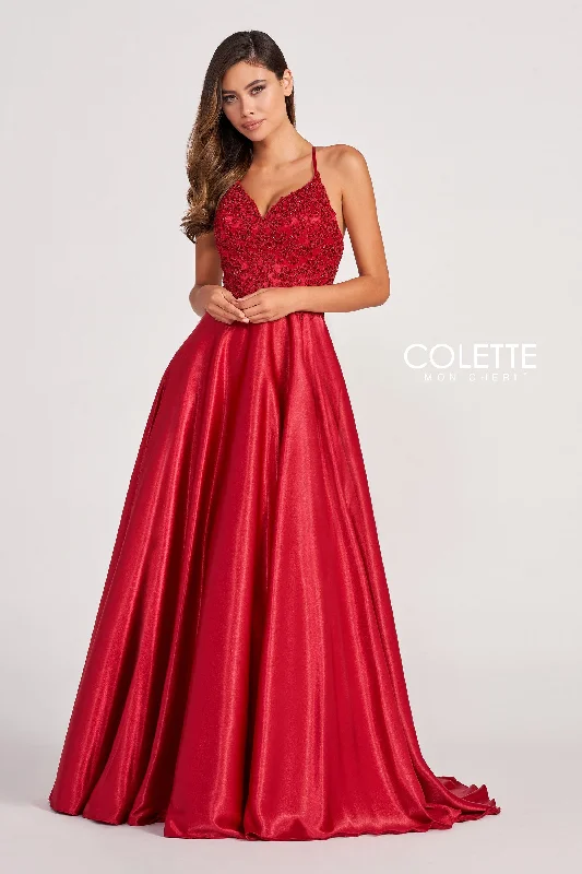 Evening Dress with Crystal Sequin-Colette: CL2033