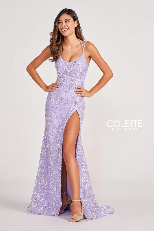 Evening Dress with A-line Fit-Colette: CL2050