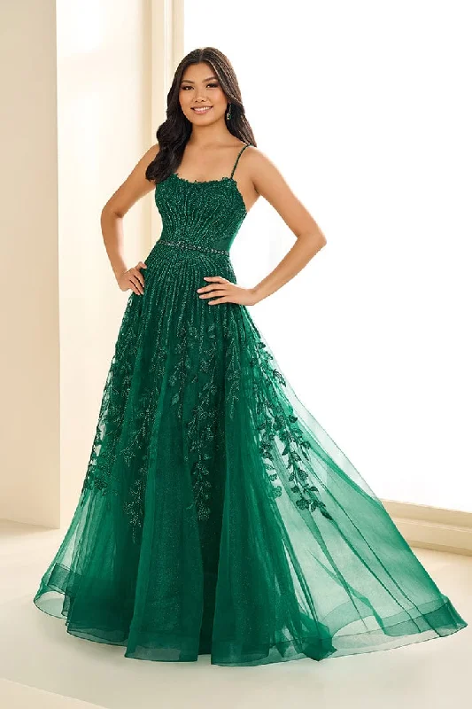 Evening Dress with Satin Bodice and Silk Skirt-Ellie Wilde: EW36068