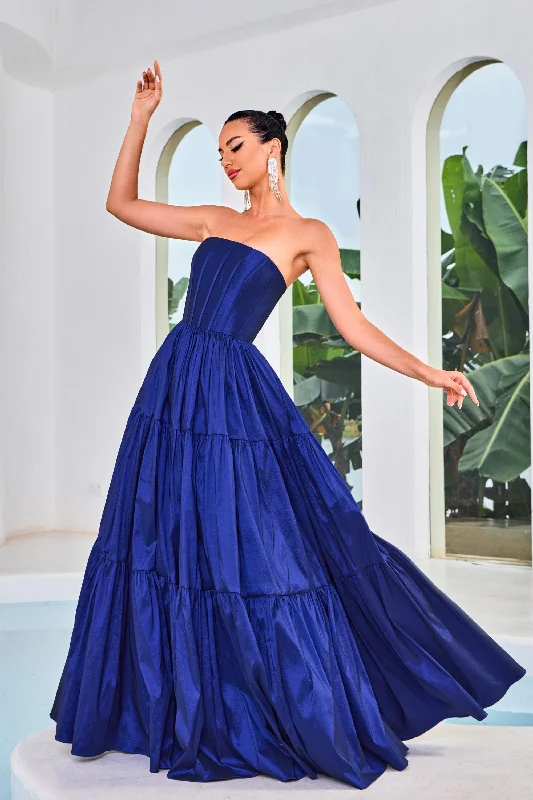 Evening Dress with Open Sides-Jadore: J24011