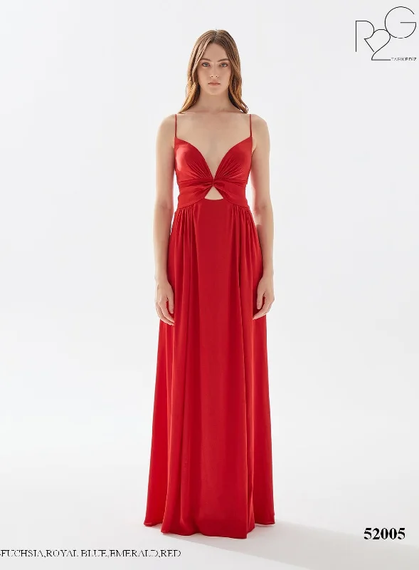 Evening Dress with Silk Bodice and Feather Skirt-Tarik Ediz (R2G): 52005