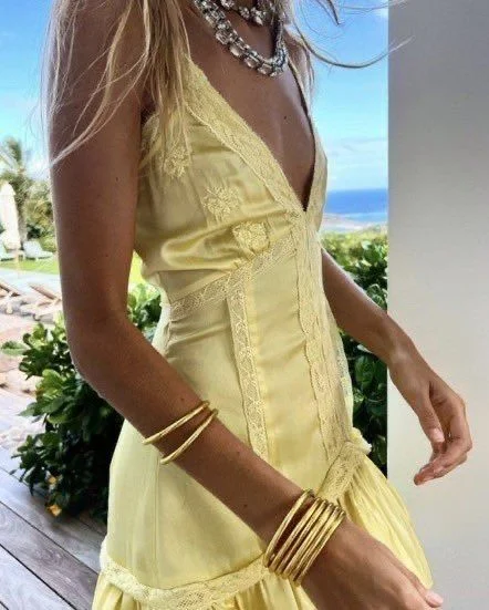 Romantic Blue Velvet Long Party Dress-Glamorous Yellow V Neck Homecoming Dress,Yellow Cocktail Dress cc1336