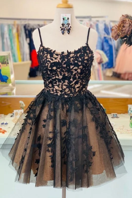 Unique short homecoming dress,Lace Cocktail Dresses C71