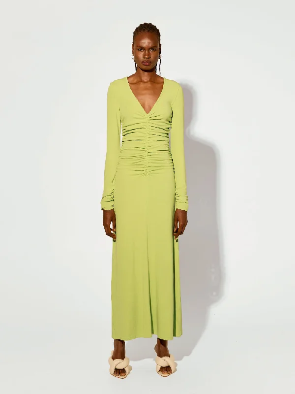 Maxi dresses with a wrap-around style for a flattering fit -Amal Maxi Dress