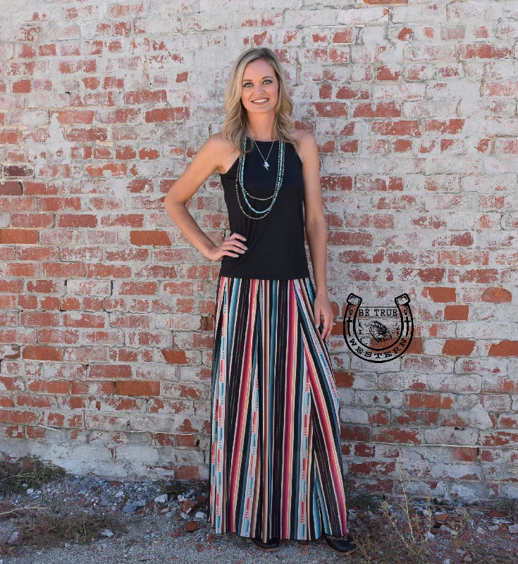 Maxi dresses for luxury resort vacations -The Serape Kreek Maxi Skirt